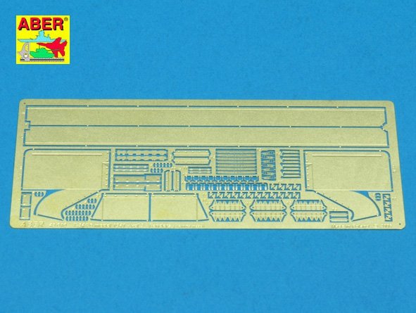 Aber 48010 Char moyen russe T-34/76 modèle 1941 - vol. 3 - ensemble supplémentaire - garde-boues (1/48)