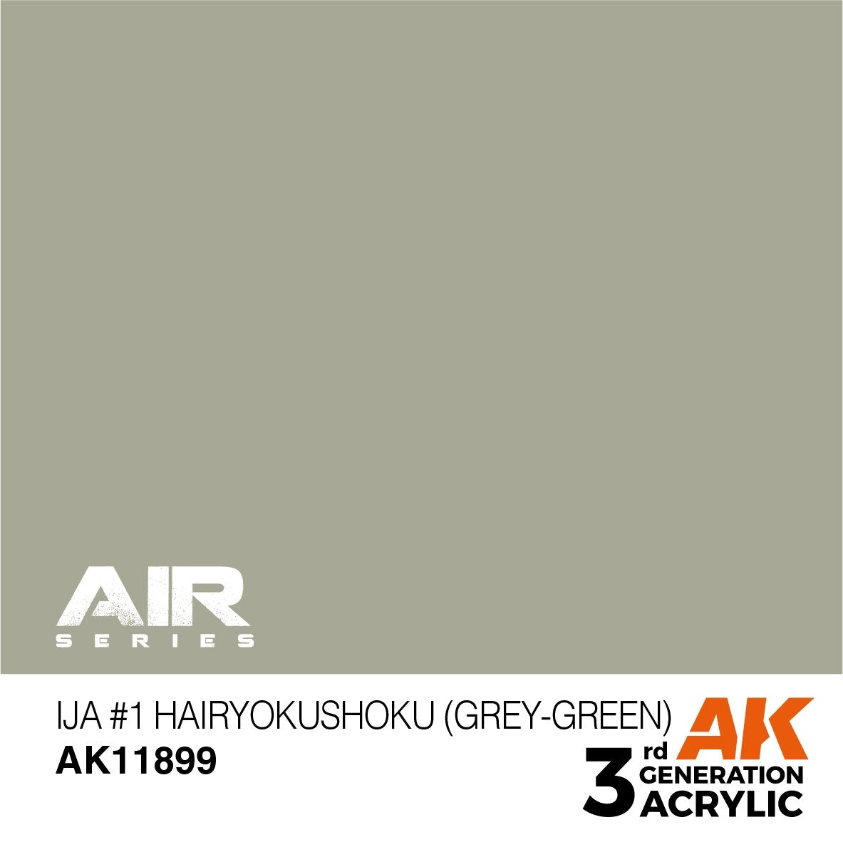 AK Interactive AK11899 IJA #1 HAIRYOKUSHOKU (GRIS-VERT) – AIR 17ml