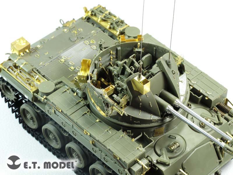 ET Modèle E35-198 Canon antiaérien automoteur M42A1 de l&amp;#39;armée américaine, version tardive (pour kit AFV CLUB) (1/35) – Bild 4