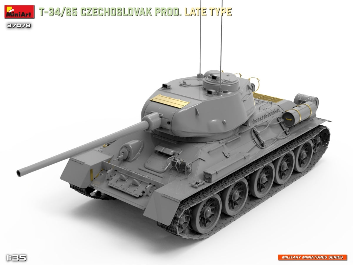 MiniArt 37078 T-34/85 Prod. tchécoslovaque. Type tardif 1/35 – image 3