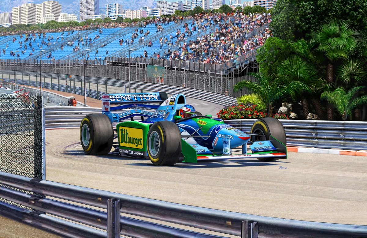 Revell 05689 Benetton Ford B194 25e anniversaire 1/24