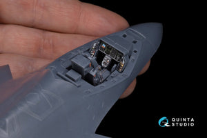 Intérieur imprimé en 3D et coloré du F-35A de Quinta Studio QD48060 (Meng) à l&amp;#39;échelle 1/48 – Bild 3