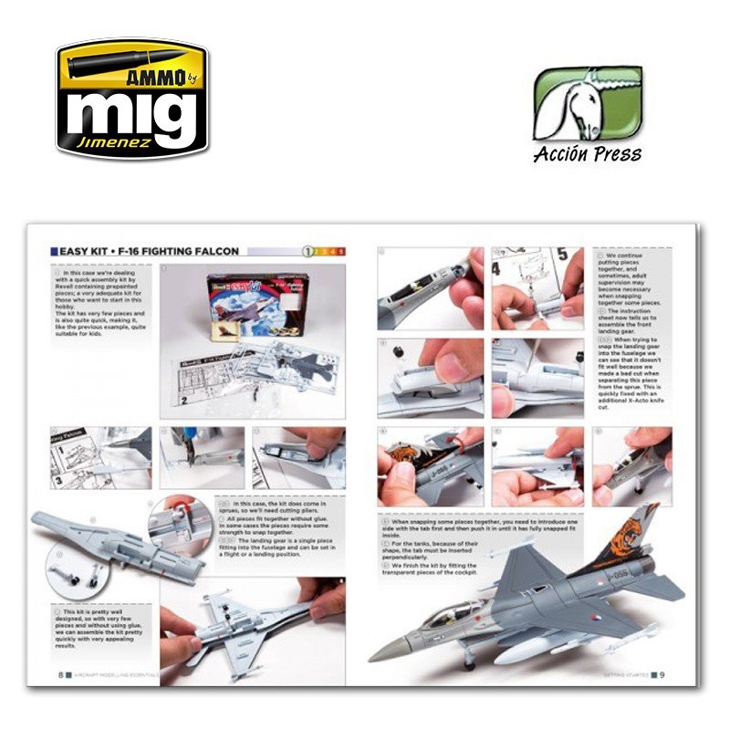 AMMO de Mig Jimenez EURO0014 ESSENTIELS DE MODÉLISATION D&amp;#39;AVIONS (Anglais) – Bild 6
