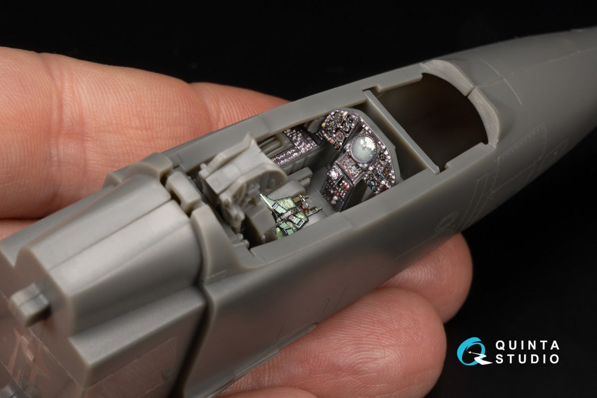 Intérieur imprimé en 3D et coloré sur papier décalcomanie Quinta Studio QD48605 Jaguar Gr.1 (Airfix) 1/48 – image 14