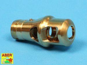 Aber 16L-09 Frein de bouche tardif pour le canon utilisé sur la version tardive du char Tiger I, Tiger II (tourelle Henschel) / Frein de bouche tardif utilisé sur le canon allemand de 8,8 cm des Tiger I et Tiger II (tourelle Henschel) à l&amp;#39;échelle 1/16 – image 12