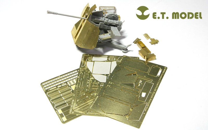 Maquette ET E35-026 Canon antiaérien allemand FLAK 43 de 3,7 cm de la Seconde Guerre mondiale (pour TRUMPETER 02311) (1/35) – image 5