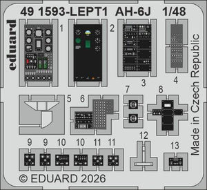 Eduard 491593 AH-6J for ICM 1/48 – image 2