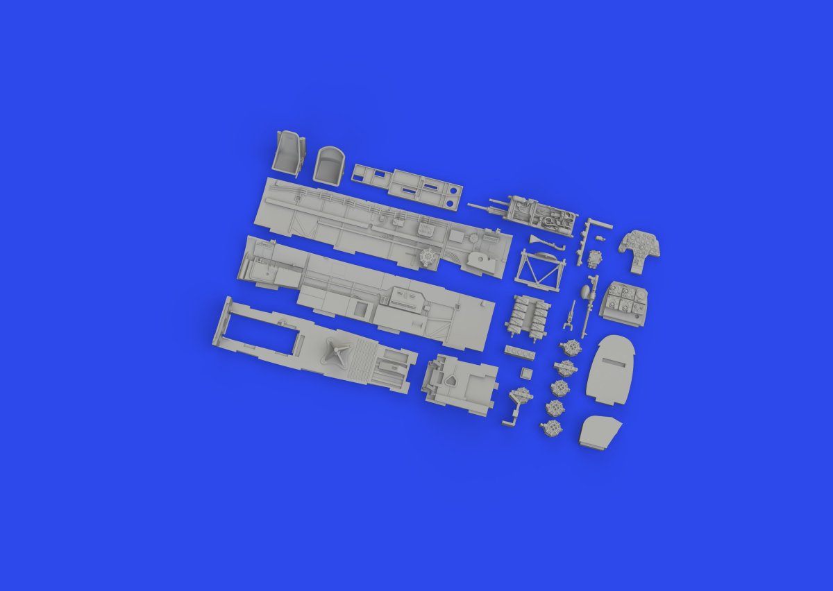 Eduard 672312 Bf 110E cockpit EDUARD 1/72 – zdjęcie 4