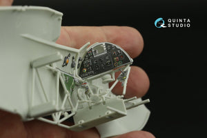 Intérieur imprimé en 3D et coloré sur papier décalcomanie (Revell) pour le Hawker Hurricane Mk.IIb (Quinta Studio QD32139), échelle 1/32 – Bild 2