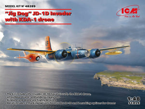 ICM 48289 Jig Dog JD-1D Invader avec drone KDA-1 1/48
