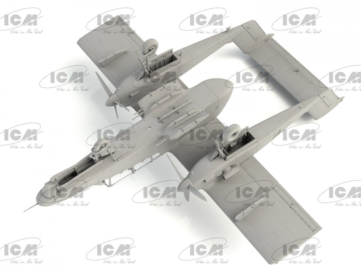 ICM 48301 OV-10D+ Bronco Avion d&amp;#39;attaque et d&amp;#39;observation léger 1/48  – image 7
