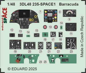 Eduard 3DL48235 Barracuda SPACE TRUMPETER 1/48 – zdjęcie 3