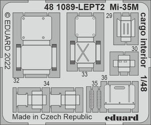 Eduard 481089 Intérieur cargo Mi-35M ZVEZDA 1/48 – Bild 2