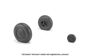 Roues de Hawker Hurricane Armory Models AW32403 avec pneus lestés 1/32 – image 4