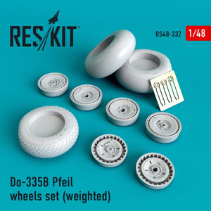RESKIT RS48-0332 DO-335В « PFEIL » JEU DE ROUES (LESTÉ) 1/48