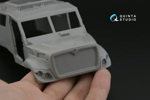 Intérieur imprimé en 3D et coloré sur papier décalcomanie Quinta Studio QD35096 M1224 MaxxPro MRAP (Kinetic) 1/35 – image 12