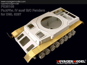 Modèle Voyager PE35108 Pz.kPfw. Garde-boue IV Ausf B/C (pour DRAGON 6297) 1/35 – immagine 3