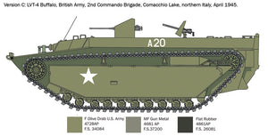 Italeri 6752 LVT-4 Buffle d&amp;#39;eau (ETO) 1/35 – immagine 6