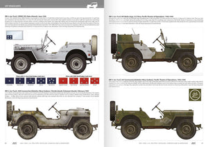 AK Interactive AK642 VÉHICULES MILITAIRES AMÉRICAINS – GUIDE DE PROFIL DE CAMOUFLAGE – immagine 11