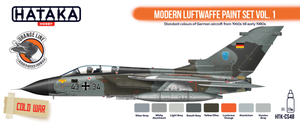 Coffret de peinture Hataka HTK-CS48 Luftwaffe moderne, volume 1, 8 x 17 ml – image 2