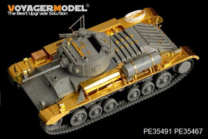Maquette Voyager PE35491 Char d&amp;#39;infanterie britannique Valentine Mk.II de la Seconde Guerre mondiale (modèle de base) pour AFV CLUB 35185, échelle 1/35 – image 9