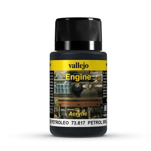 Vallejo 73817 Effets moteur - Déversements d&amp;#39;essence 40 ml
