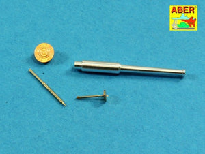 Aber 35L-212 Set of barrels for Soviet tank T-50 45 mm 20K x 1 pcs.; 7.62mm DT x 2pcs. (1/35)