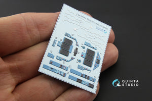 Intérieur coloré imprimé en 3D sur papier décalcomanie pour le Yak-130 de Quinta Studio QD48157 (pour kit KittyHawk) à l&amp;#39;échelle 1/48 – Bild 3
