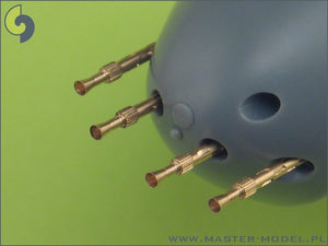 Master AM-48-026 British Mk 2 Browning calibre .303 (7,7 mm) avec cache-flammes (4 pièces) (1/48)  – image 4