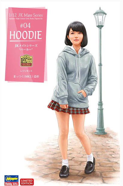 Hasegawa SP438 (52238) JK Mate Series #04 Hoodie 1/12 