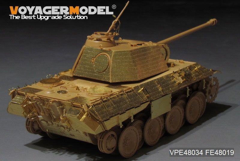 Maquette Voyager VPE48034 Char Panther A allemand de la Seconde Guerre mondiale (modèle de base) pour SUYATA NO-001, échelle 1/48 – image 7