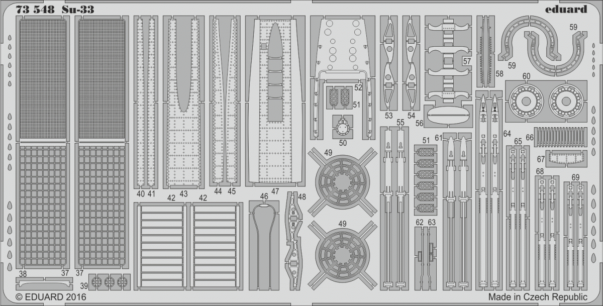 Eduard 73548 Su-33 TROMPETTE 1/72 – Bild 2
