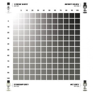 AK Interactive AK1562 DUAL EXO SET 18 – 18A STARSHIP GRAY &amp;amp; 18B NCC GRAY  – image 4
