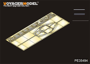 Ailes de la version tardive du SU-152 soviétique de la Seconde Guerre mondiale (modèle Voyager PE35494) pour TRUMPETER 05568 au 1/35