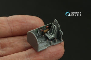 Intérieur coloré imprimé en 3D sur papier décalcomanie Quinta Studio QD72153 P-47D Thunderbolt Bubbletop (Tamiya) 1/72 – imagen 7