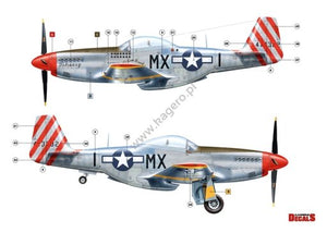 Kagero KD48004 P-51 D/K Mustang partie 1 1/48 – image 3
