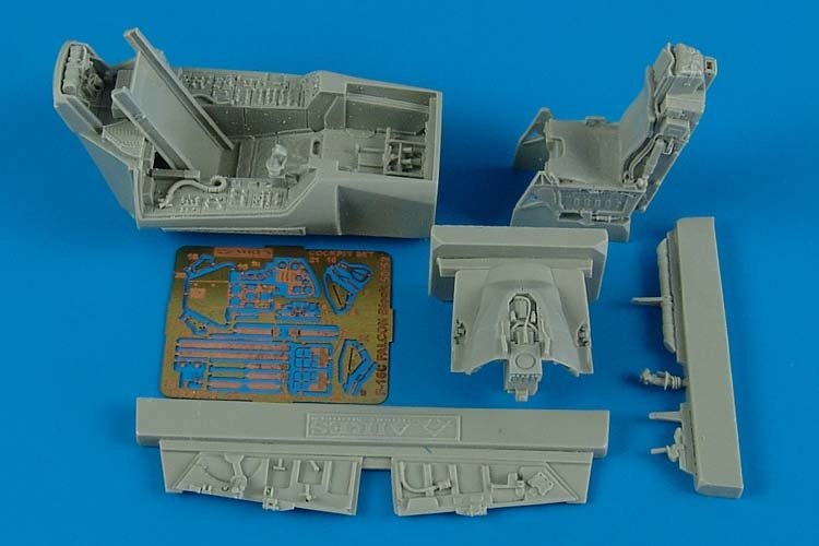 Ensemble de cockpit Aires 4522 F-16C Fighting Falcon Block 50/52 1/48 Kinetic 