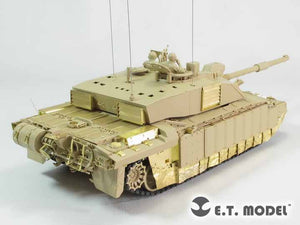 Maquette ET E35-237 Char de combat principal britannique Challenger 2 (déserté) (Pour TAMIYA 35274) (1/35) – immagine 3