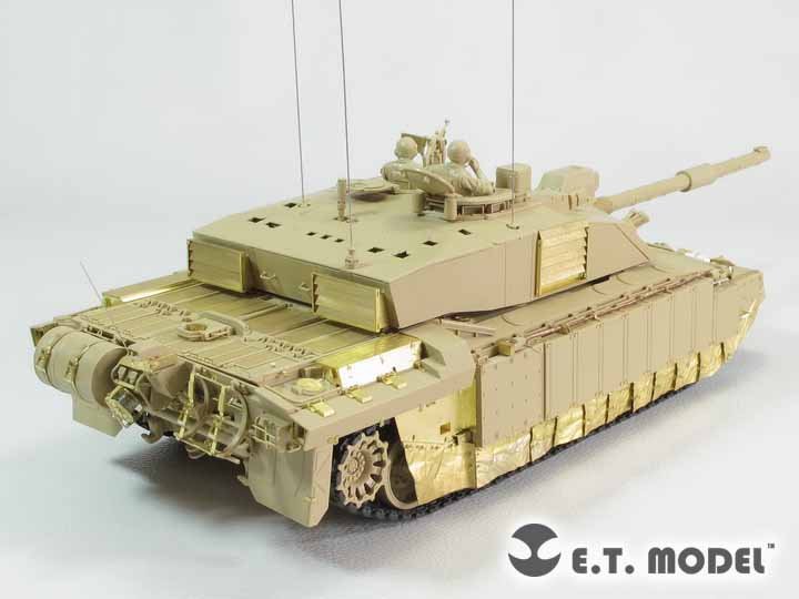 Maquette ET E35-237 Char de combat principal britannique Challenger 2 (déserté) (Pour TAMIYA 35274) (1/35) – immagine 3