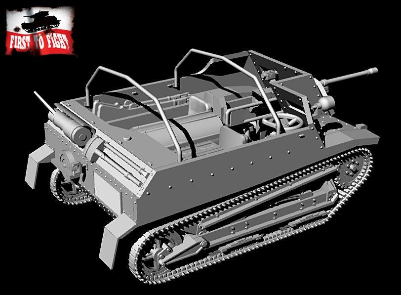 Premier à combattre PL117 - Canon automoteur polonais TKS-D 1/72 – image 3