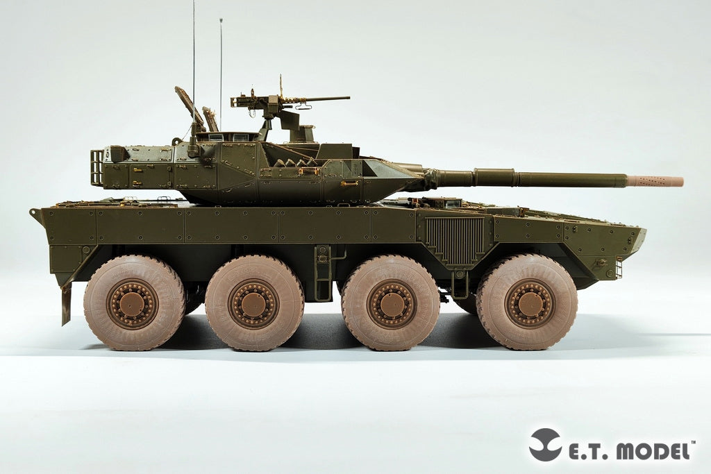 ET Model P35-129 JGSDF TYPE 16 Maneuver Combat Vehicle Sound Wheels and Muzzle Brake For TAMIYA Kit 1/35 – immagine 10