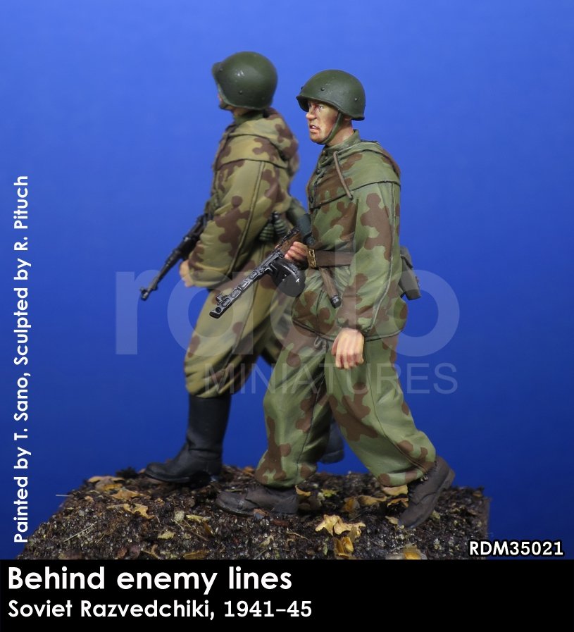 RADO Miniatures RDM35021 Razvedchiki soviétique, (1941-45) 1/35 – immagine 2