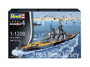 Revell 05183 USS New Jersey 1/1200 – Bild 3