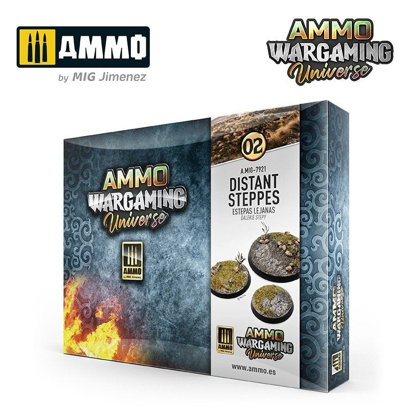 MUNITIONS de Mig Jimenez 7921 AMMO WARGAMING UNIVERSE 02 - Steppes lointaines