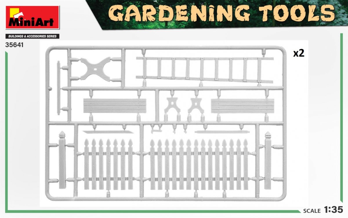 MiniArt 35641 OUTILS DE JARDINAGE 1/35  – immagine 5