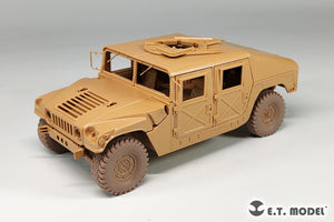 ET Model P35-168 Humvee M1024/M1046 moderne américain, roues affaissées, échelle 1/35 – Bild 5