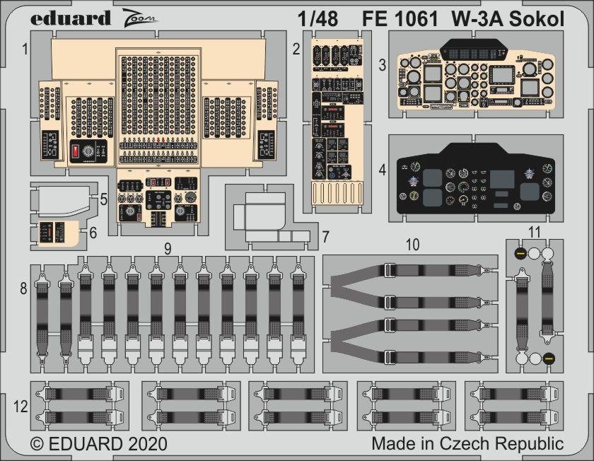 Eduard FE1061 W-3A Sokol 1/48 RÉPONSE