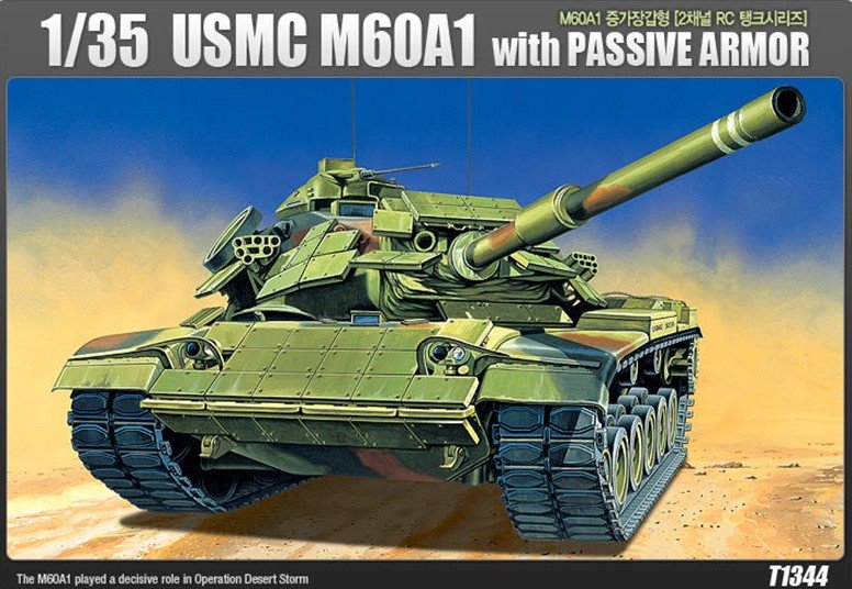 Maquette Academy 13271 M60 A1 USMC Motorisé 1/35