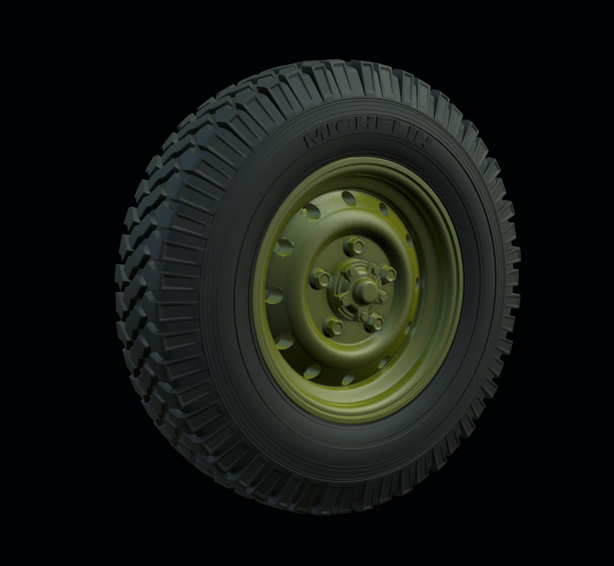 Roues de route Panzer Art RE35-541 Land Rover « Defender » (Michelin) 1/35
