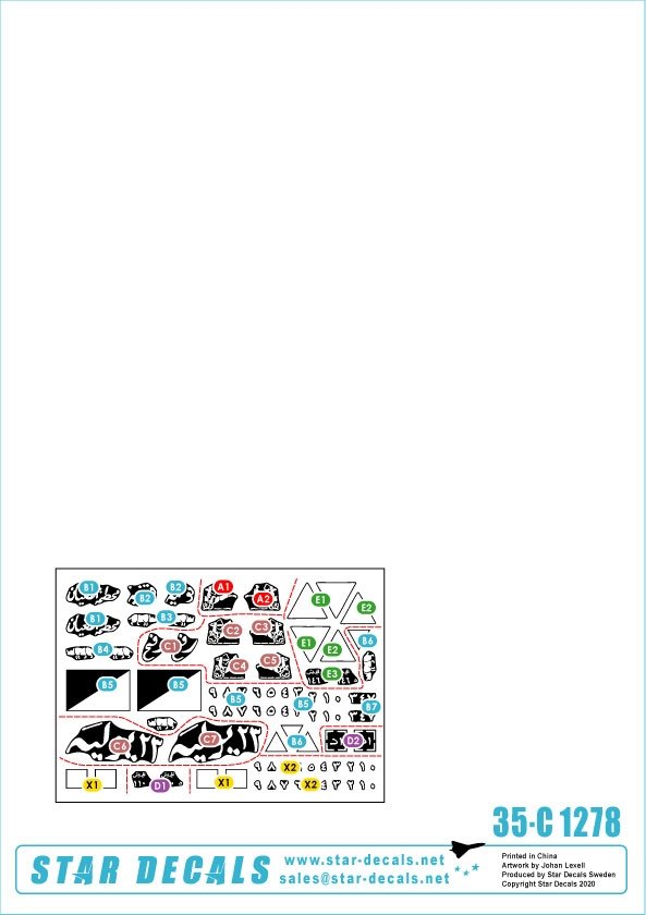 Star Decals 35-C1278 Moyen-Orient dans les années 1950 1/35 – immagine 3